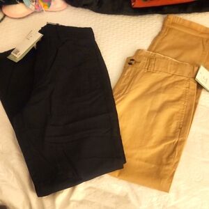 *nd Nwt Sz 8 H&M Tan & Black Pants Bundle